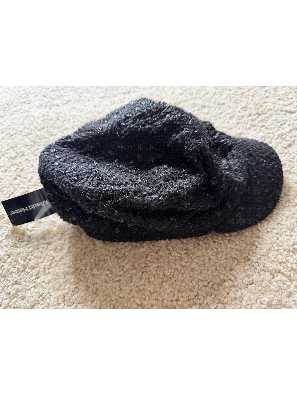 NWT Madd Hatter black hat